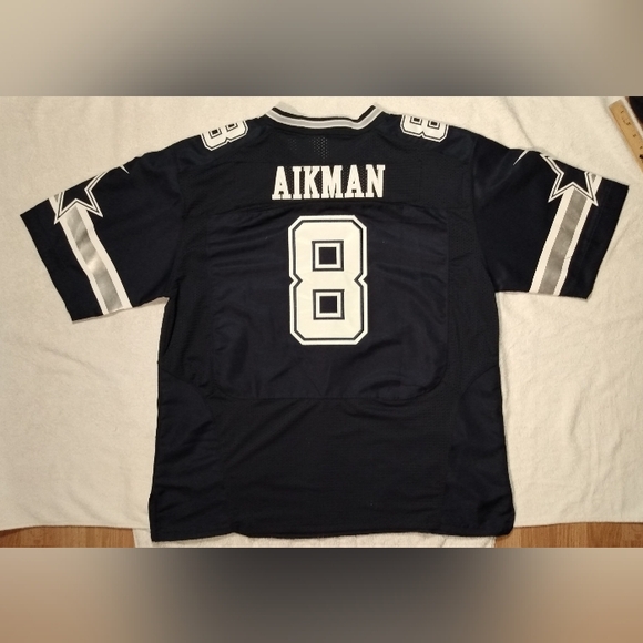 DALLAS COWBOYS TROY AIKMAN NIKE Official NFL Football Jersey - size 52 /… - Picture 10 of 16